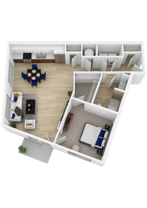 The Rivulet III at Current812, Clarksville, Indiana